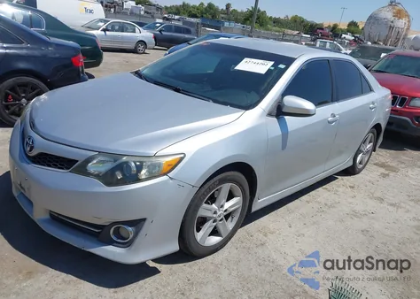 2012 Toyota Camry Se из США, поврежденный, VIN 4T1BF1FK1CU050985